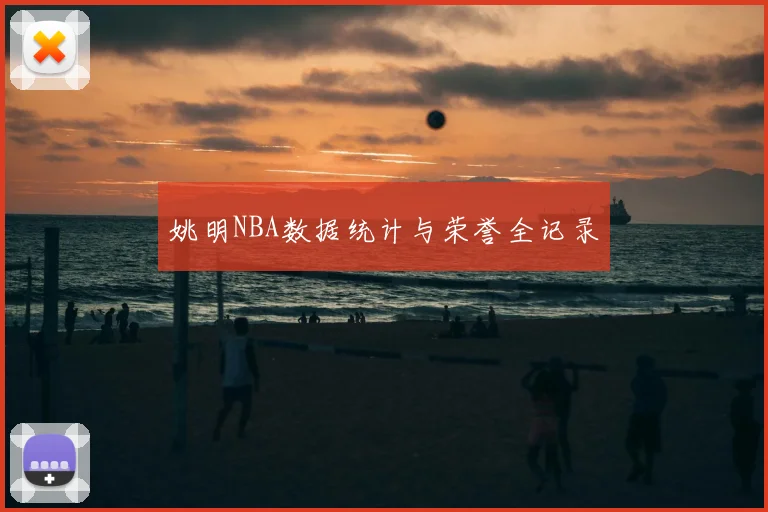 姚明NBA数据统计与荣誉全记录